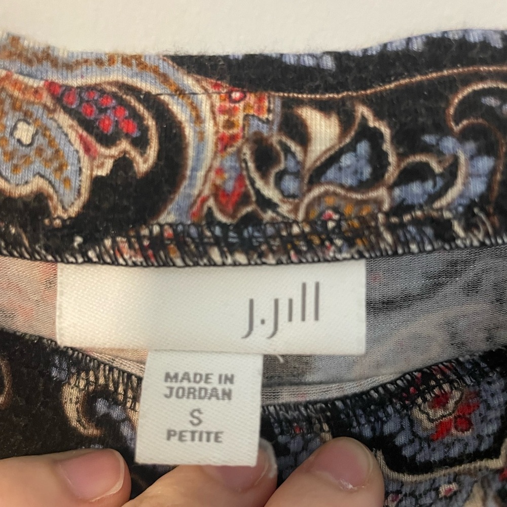 J. Jill Multicolor Paisley Midi Skirt - Picture 2 of 4